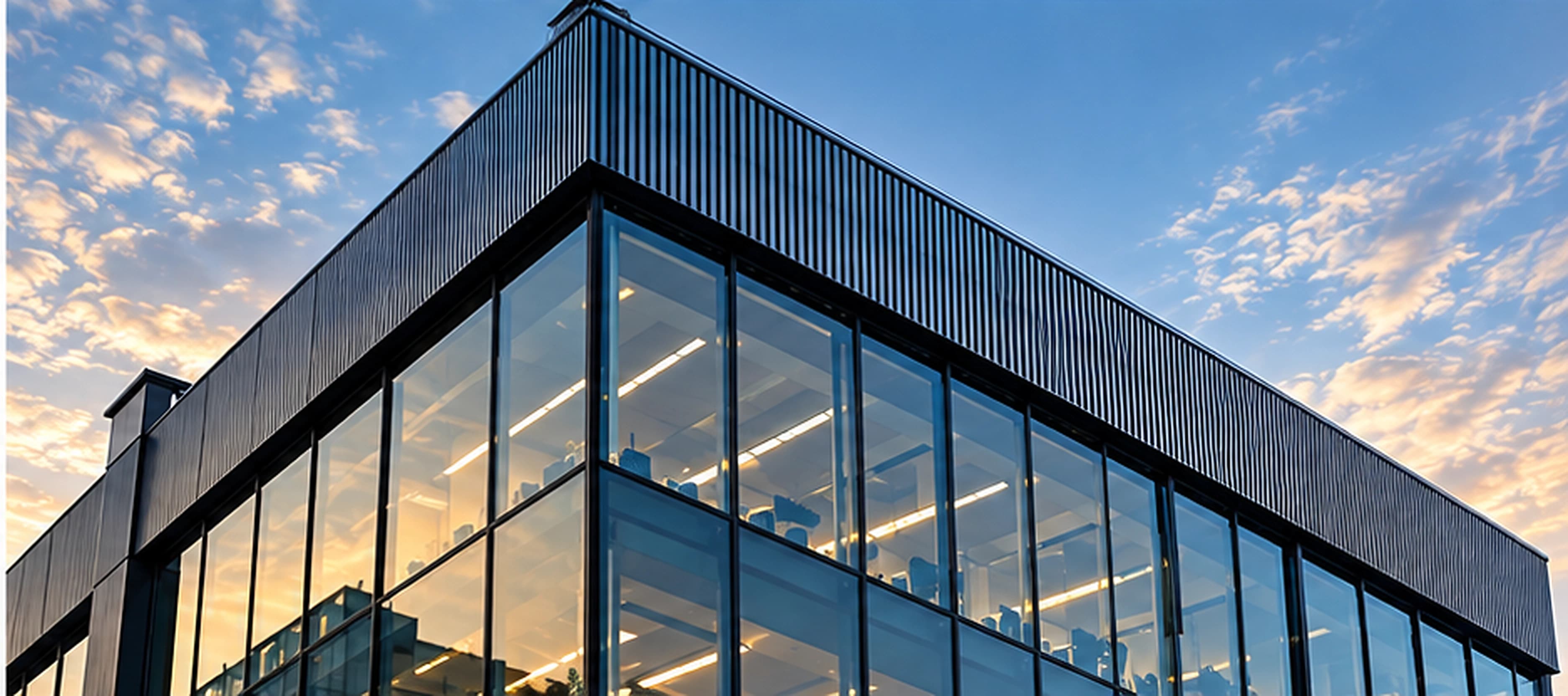 Modern building facade